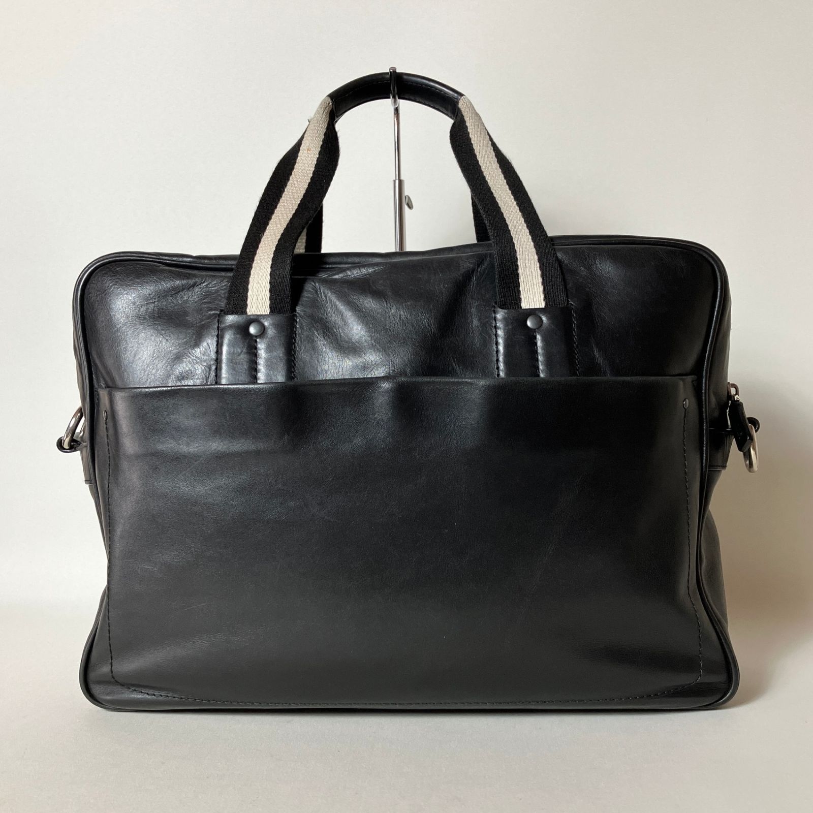 2510-287｜美品｜バリー 2WAYビジネスバッグ レザー ブラック - メルカリ