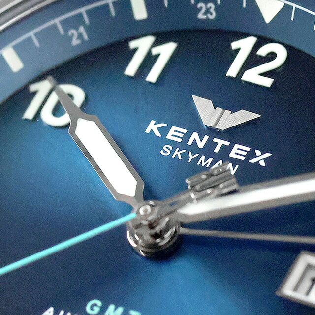 新品】ケンテックス Kentex 腕時計 メンズ S809M-01 スカイマンGMT