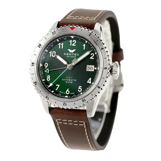 ケンテックス Kentex 腕時計 メンズ S809M-04 スカイマンGMT SKYMAN GMT