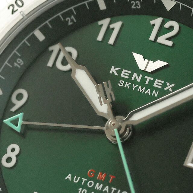 ケンムン 新品】ケンテックス Kentex 腕時計 メンズ S809M-04 スカイマンGMT