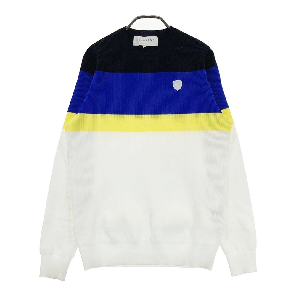 サイズ：L ST ANDREWS セントアンドリュース ニットセーター ホワイト