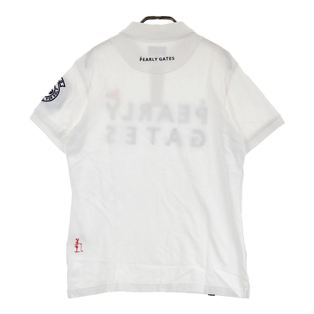 サイズ：4 PEARLY GATES パーリーゲイツ 30周年 半袖ポロシャツ