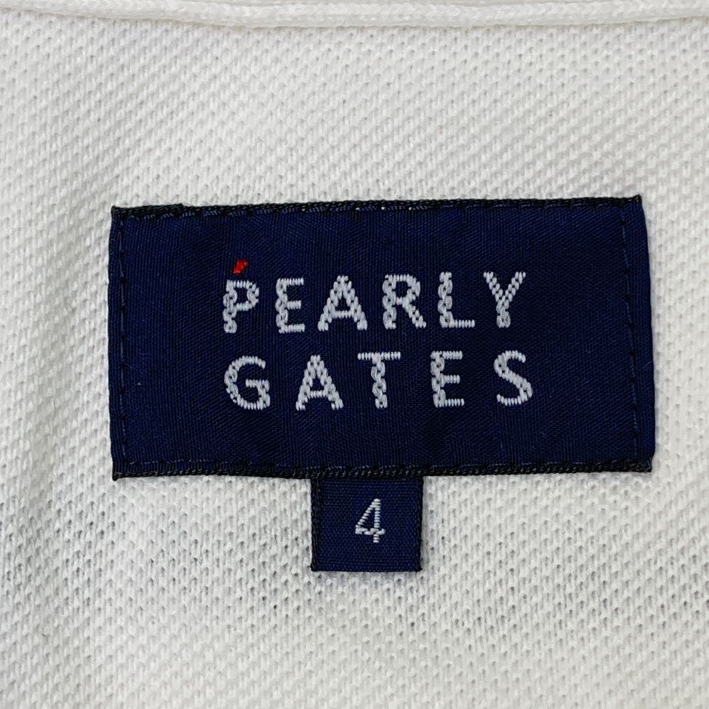 サイズ：4 PEARLY GATES パーリーゲイツ 30周年 半袖ポロシャツ