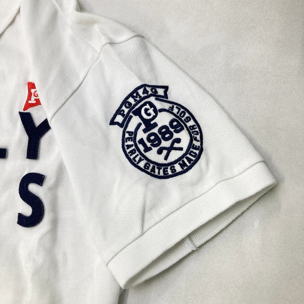 サイズ：4 PEARLY GATES パーリーゲイツ 30周年 半袖ポロシャツ