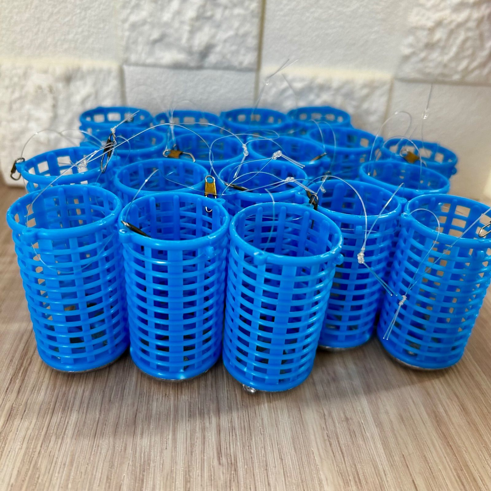 第一精工 まき餌かご コマセカゴ プラスチック製 中 40g 18個セット 