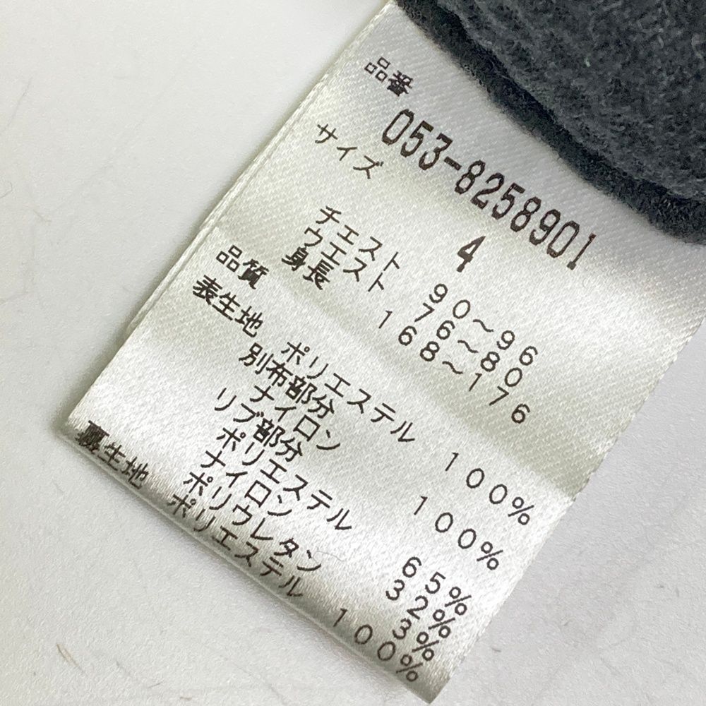 サイズ：4 PEARLY GATES パーリーゲイツ ボア ジップベスト ブラック系