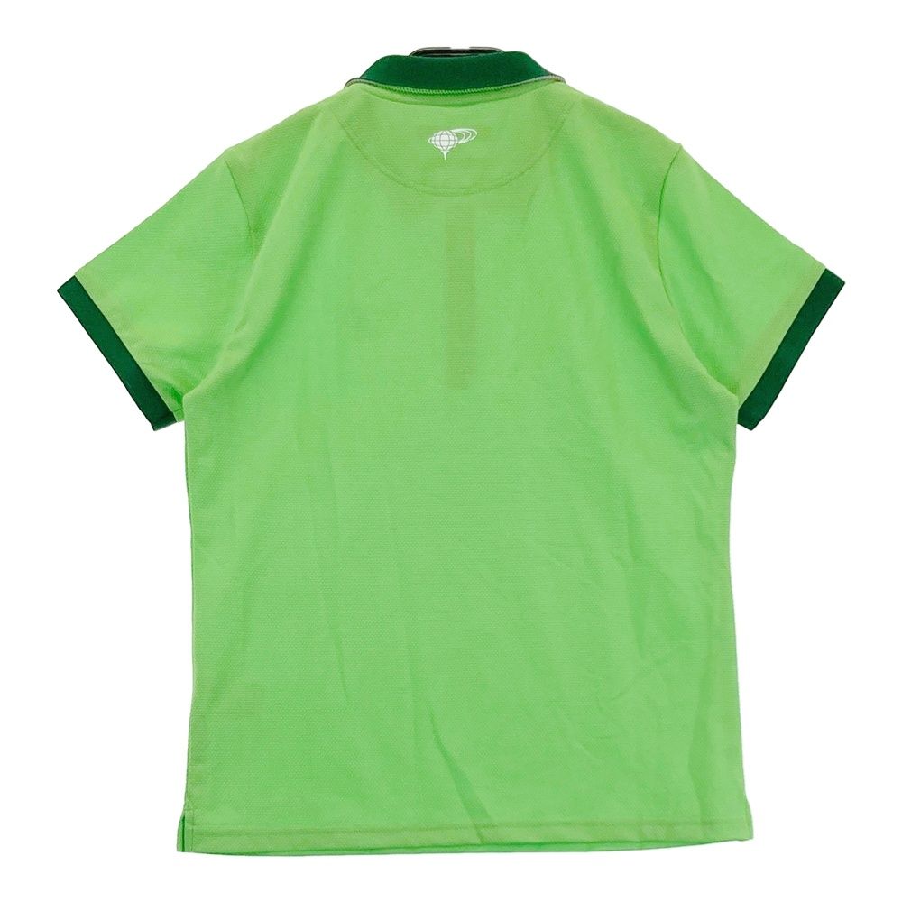 サイズ L BEAMS GOLF ビームスゴルフ モデル 半袖ポロシャツ グリーン系 ゴルフウェア レディース ストスト