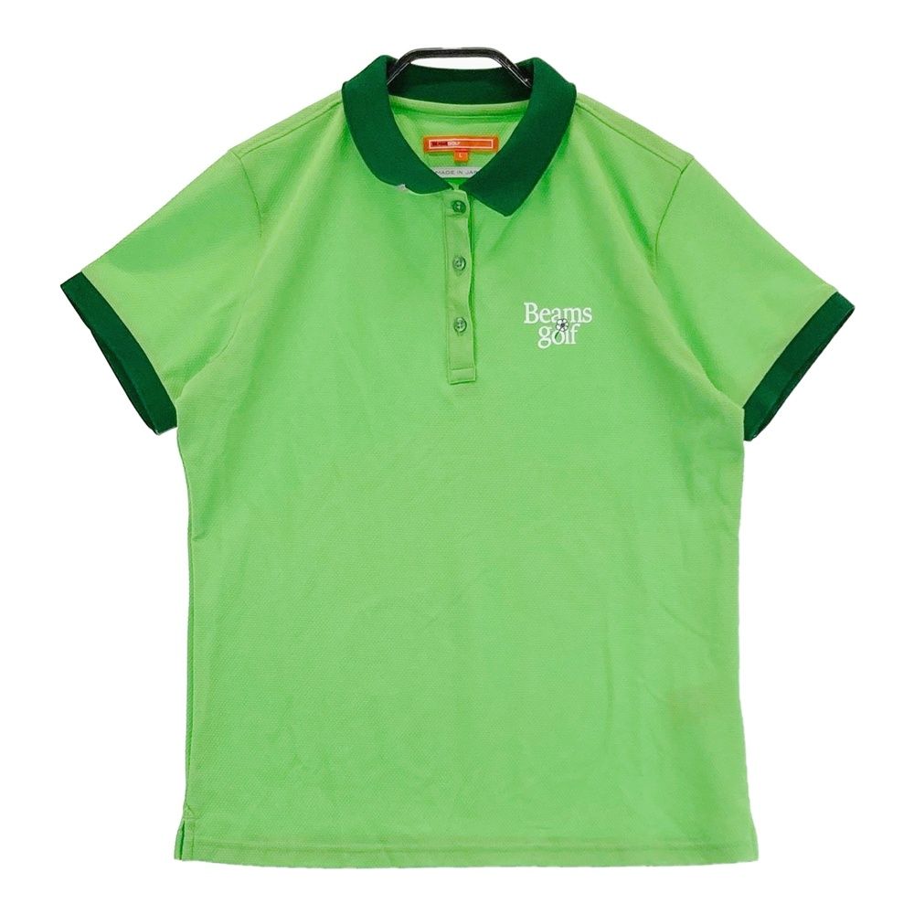 サイズ L BEAMS GOLF ビームスゴルフ モデル 半袖ポロシャツ グリーン系 240101564117 ゴルフウェア レディース ストスト