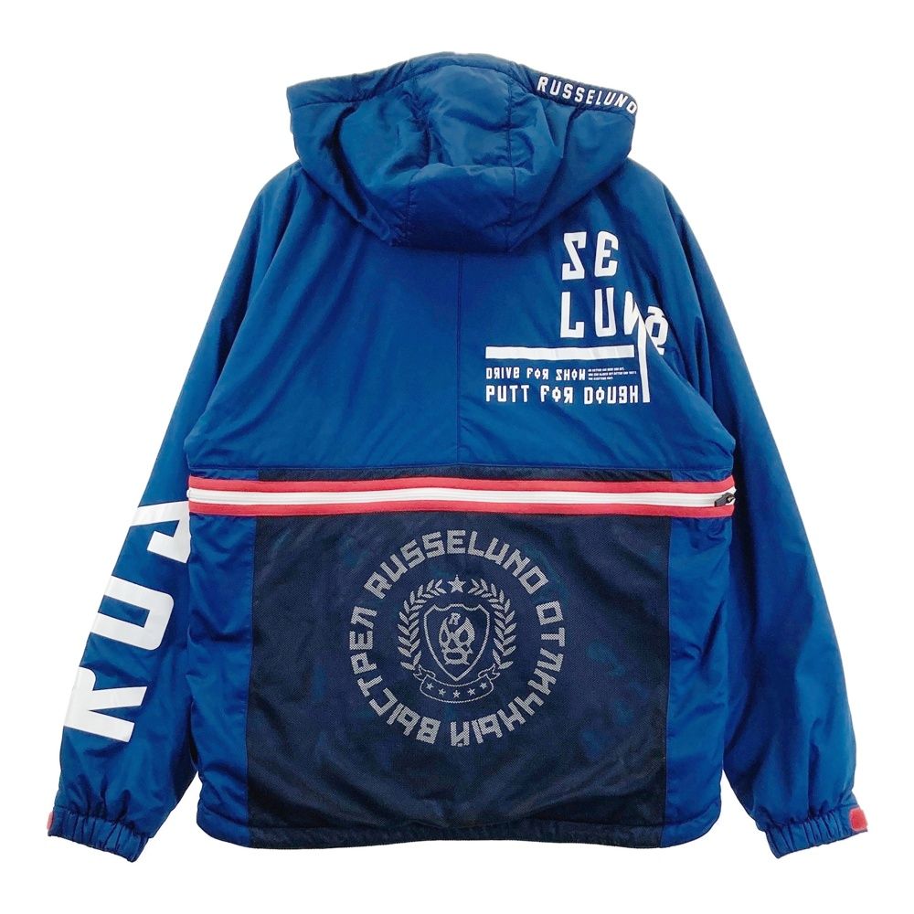 サイズ：4 RUSSELUNO ラッセルノ 中綿ジャケット ルチャ ブルー系