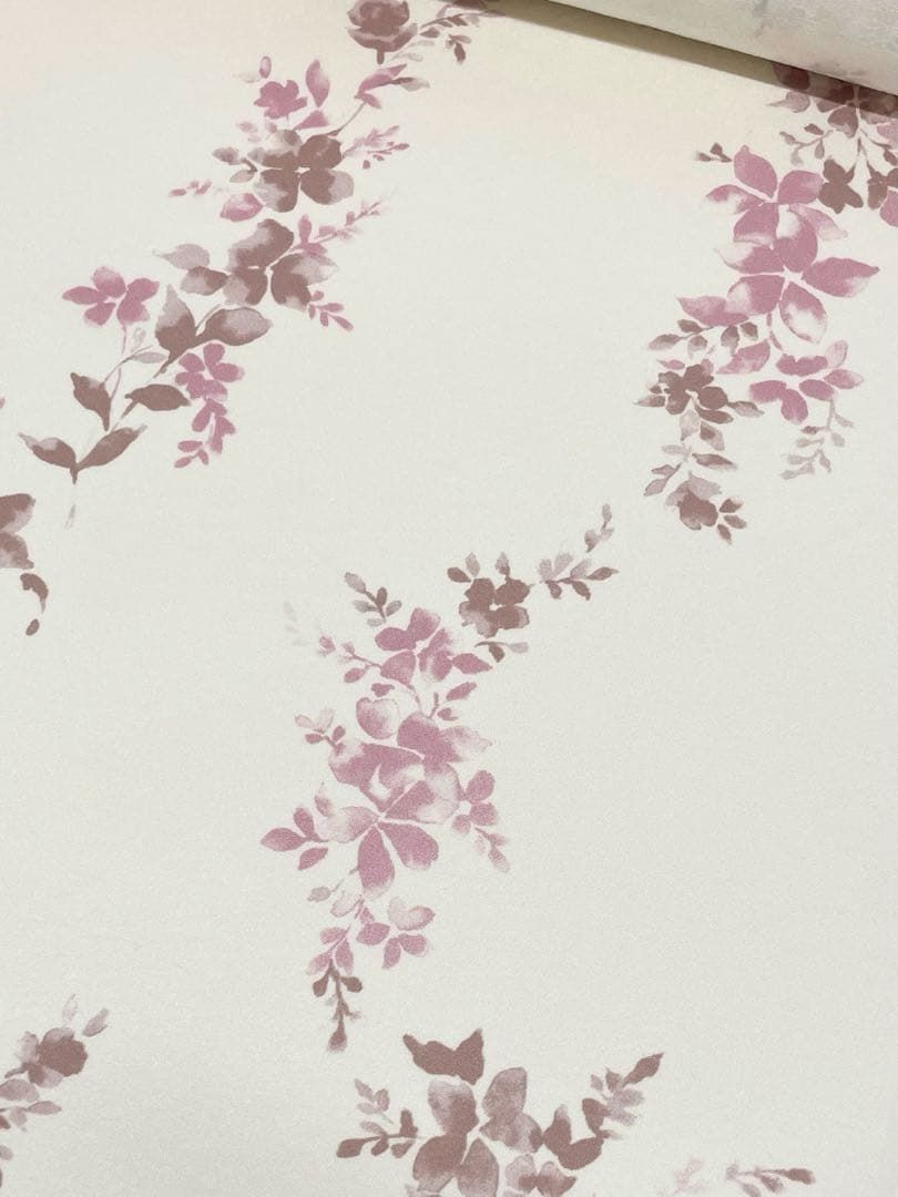 小紋 紋意匠 丹後ちりめん 草花 反物 正絹 FU004 - メルカリ