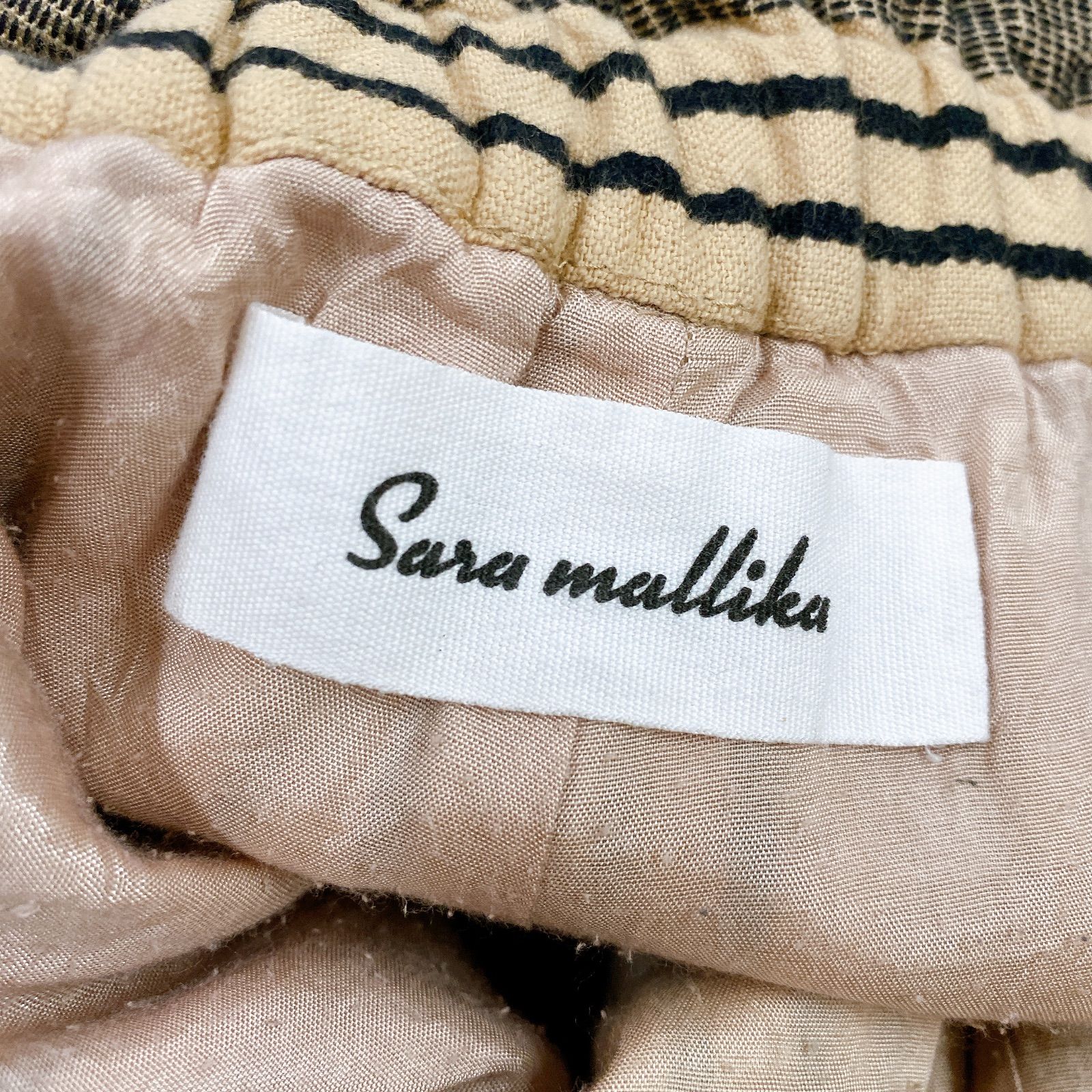 ストライプイージーパンツ