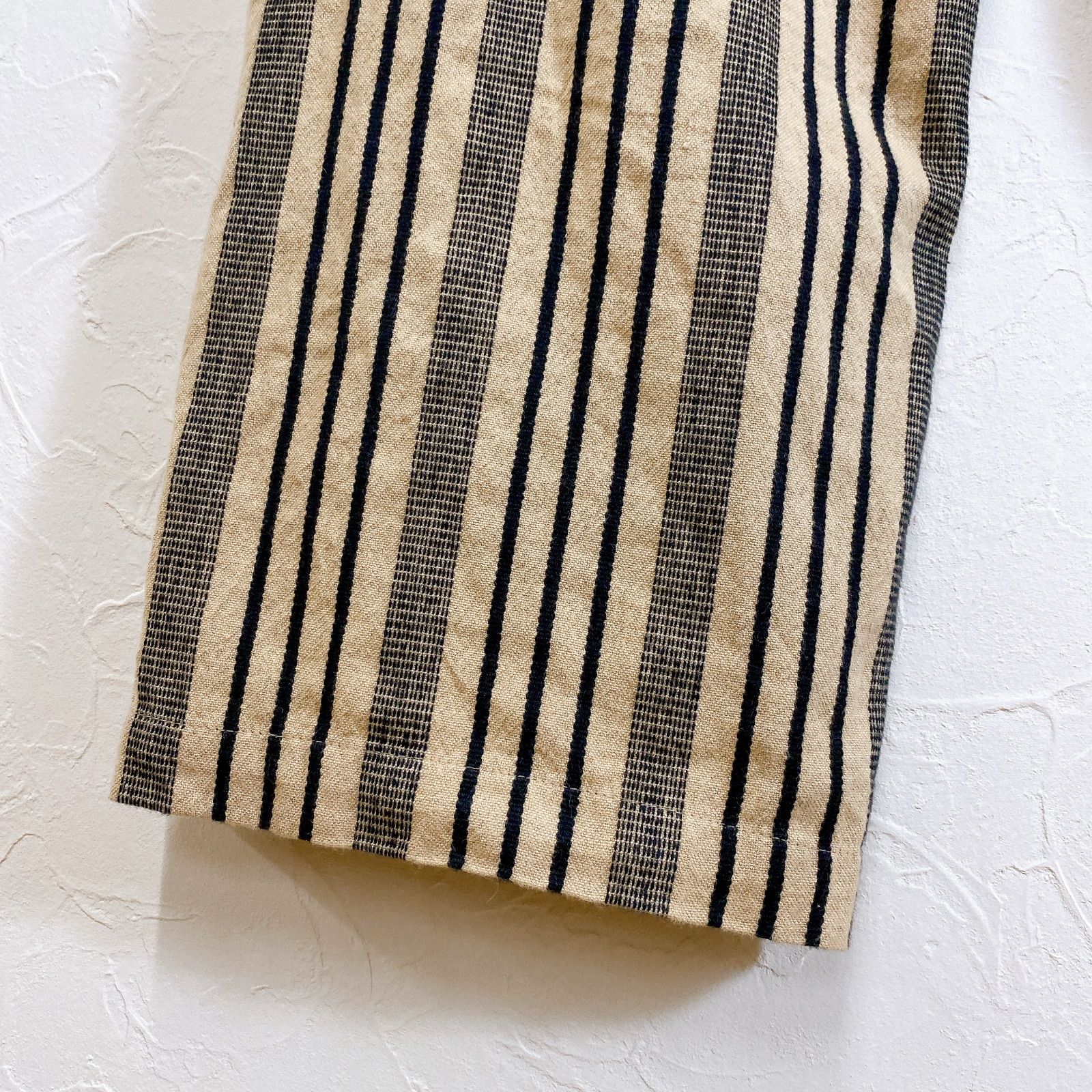 ストライプイージーパンツ ウエストゴム