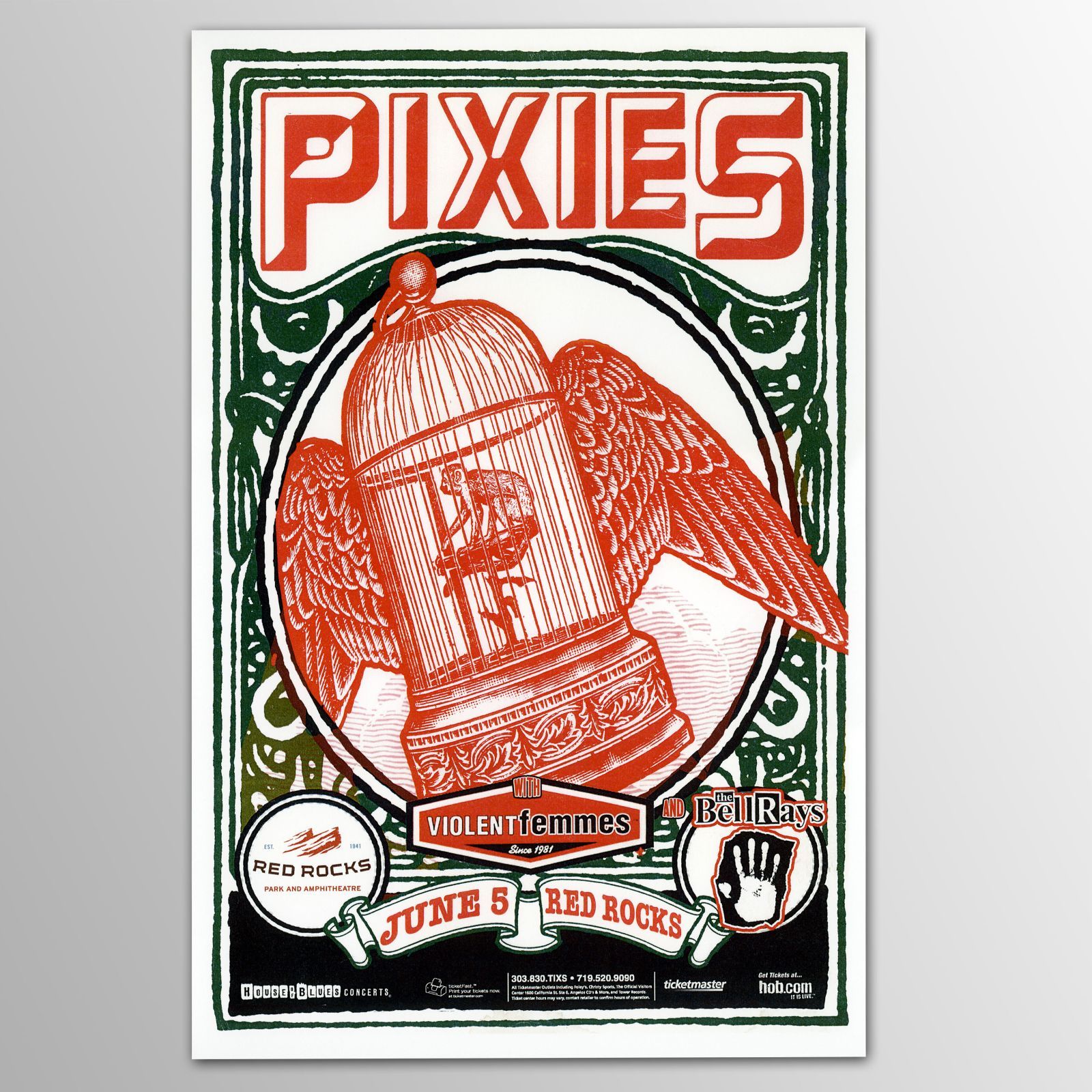 Pixies コンサートポスター 3枚セット