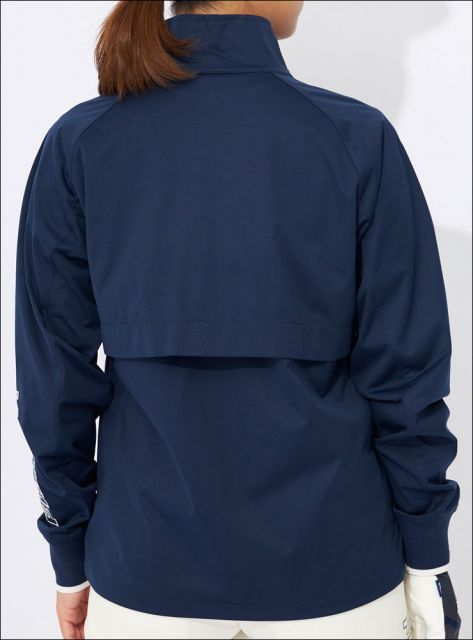 フィラゴルフ ウインドバリア フルジップ ブルゾン + タイポ柄 中綿