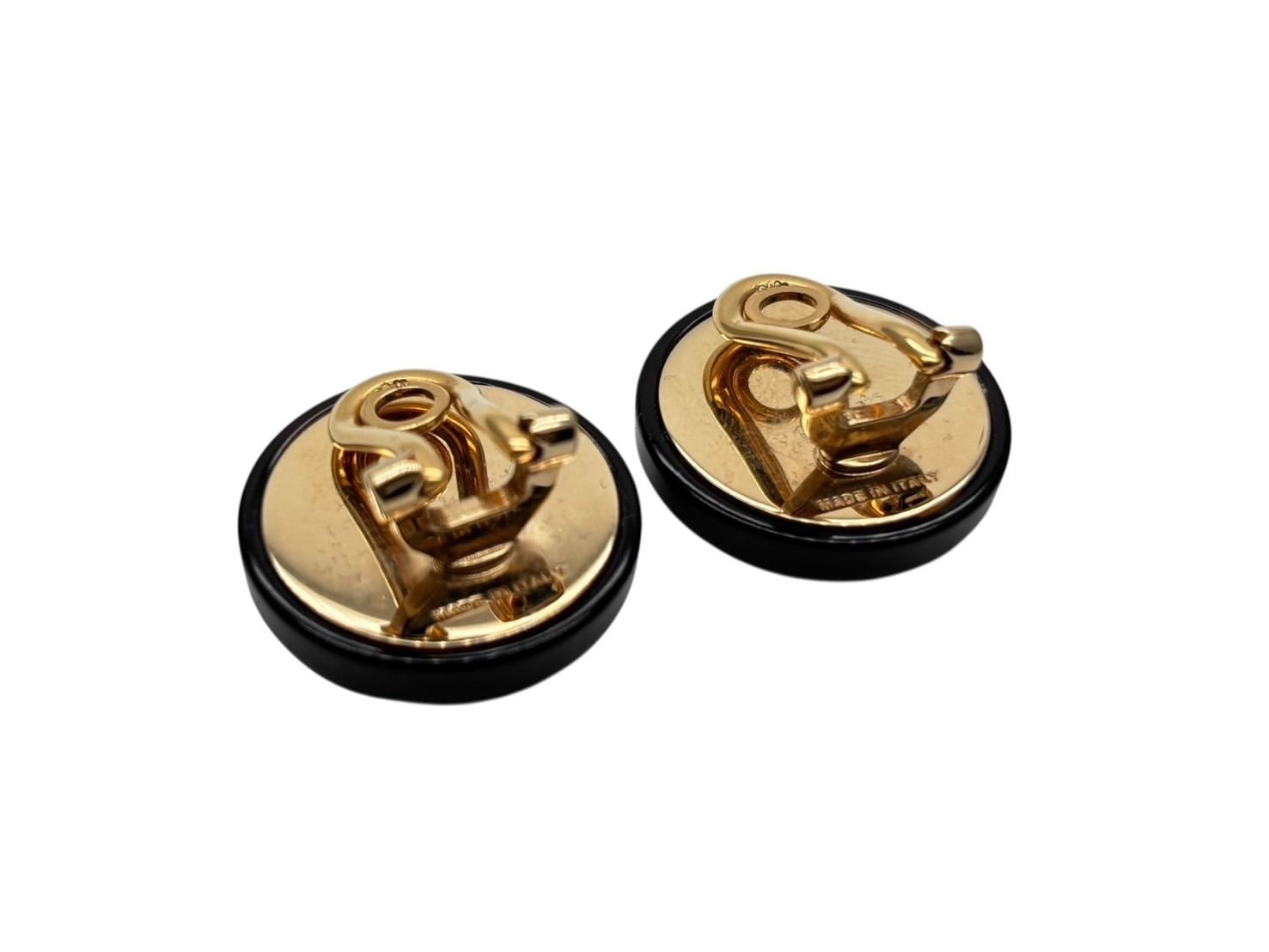  MIUMIU ミュウミュウ イヤリング べっ甲 ブラウン ゴールド ロゴ金具 4 b 008822 サングラス 小物