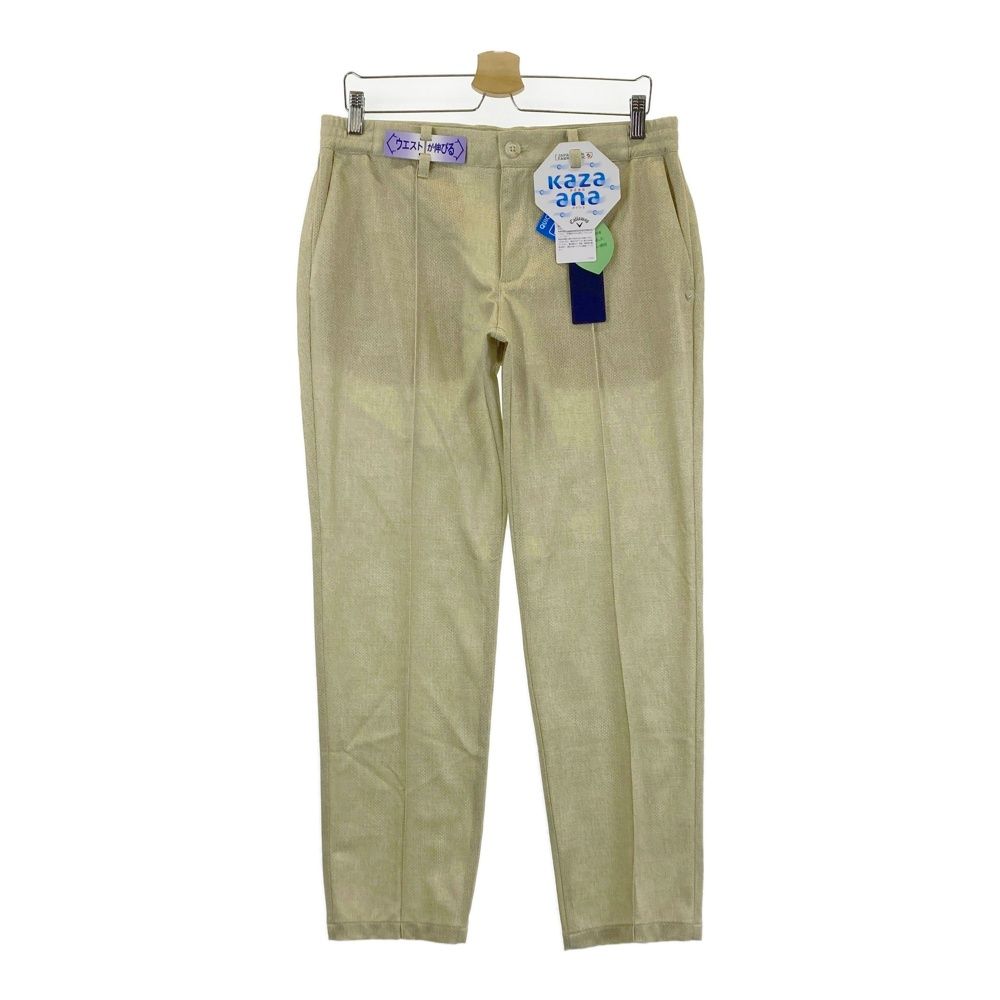 サイズ LL CALLAWAY キャロウェイ モデル メッシュ ロングパンツ ベージュ系 240101560021 ゴルフウェア メンズ ストスト