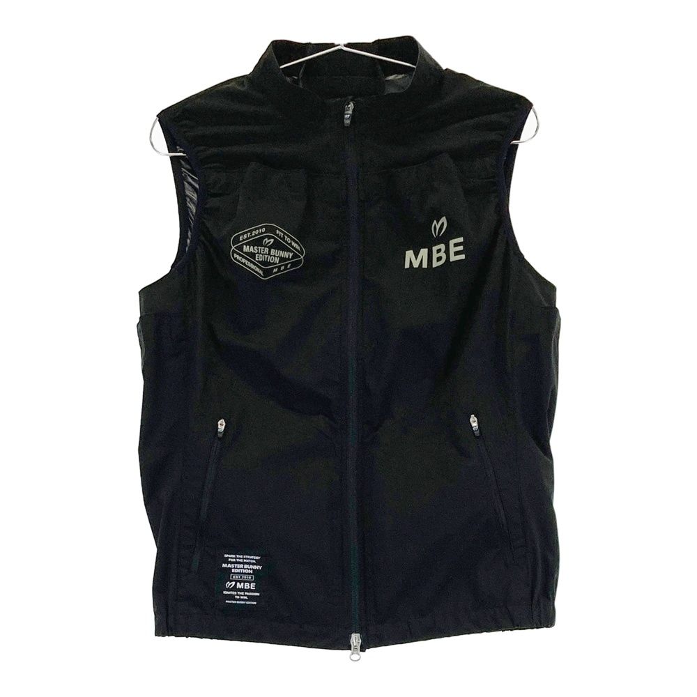 サイズ 1 MASTER BUNNY EDITION マスターバニーエディション モデル ファン フルジップアップベスト ブラック系 240101563964 ゴルフウェア レディース ストスト