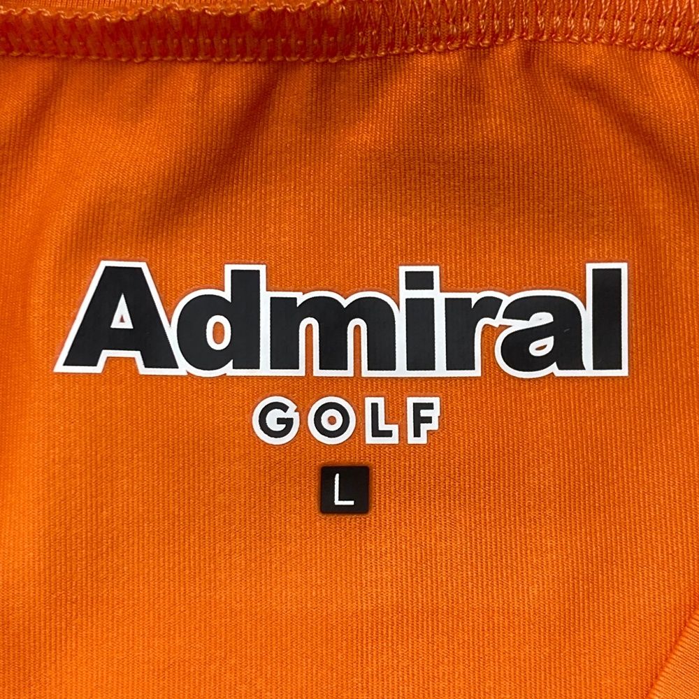 サイズ：L ADMIRAL アドミラル 2024年モデル モックネック 半袖Tシャツ