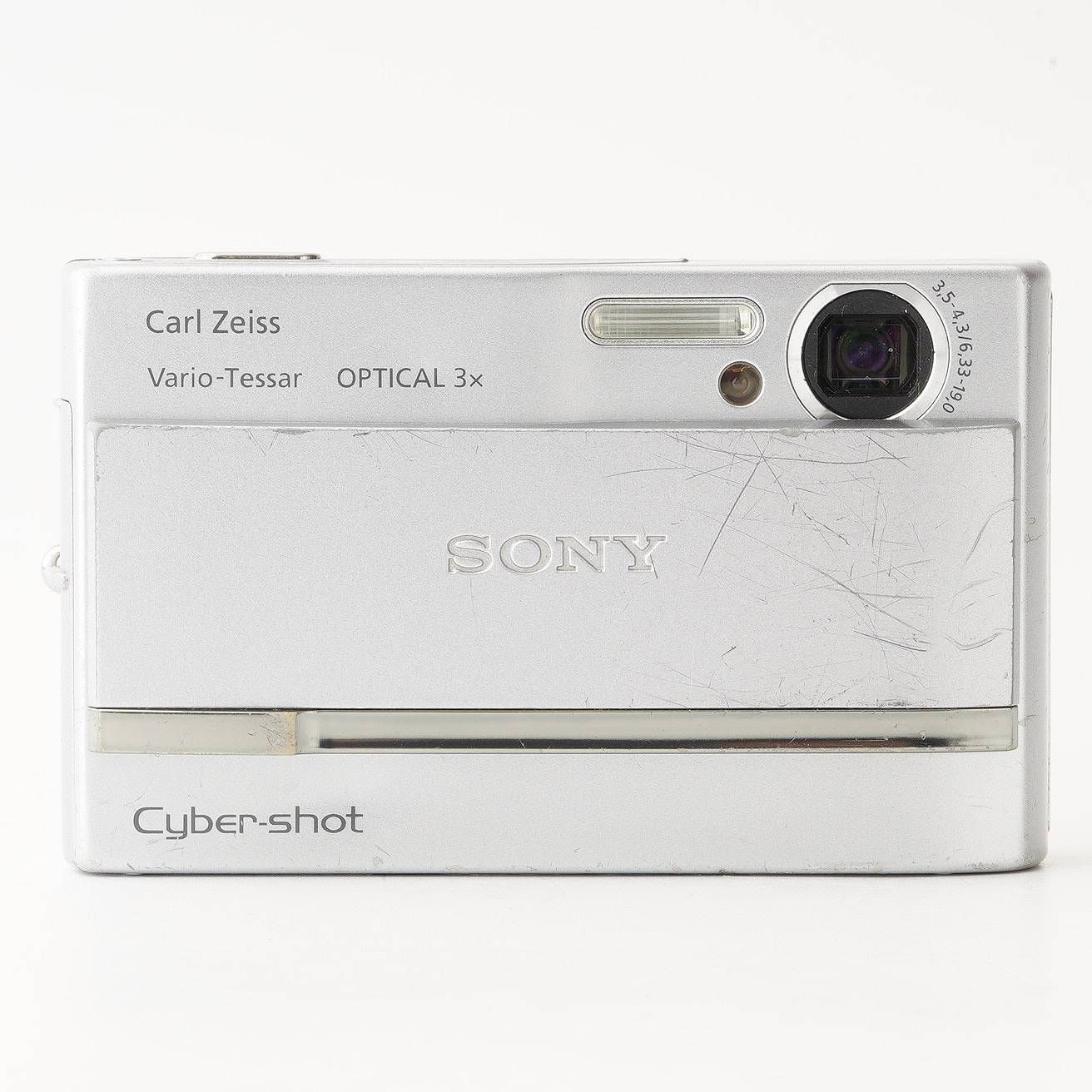 ソニー Sony Cyber-shot DSC-T9 シルバー 3x 光学ズーム 【公式通販】