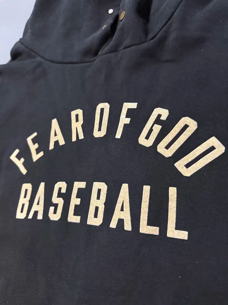 FEAR OF GOD フィアオブゴッド ベースボール フーディー L