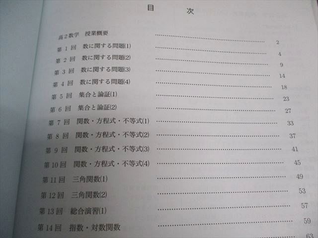 鉄緑会 高2 数学実戦講座I/II 第1/2部 テキスト/問題集 通年セット