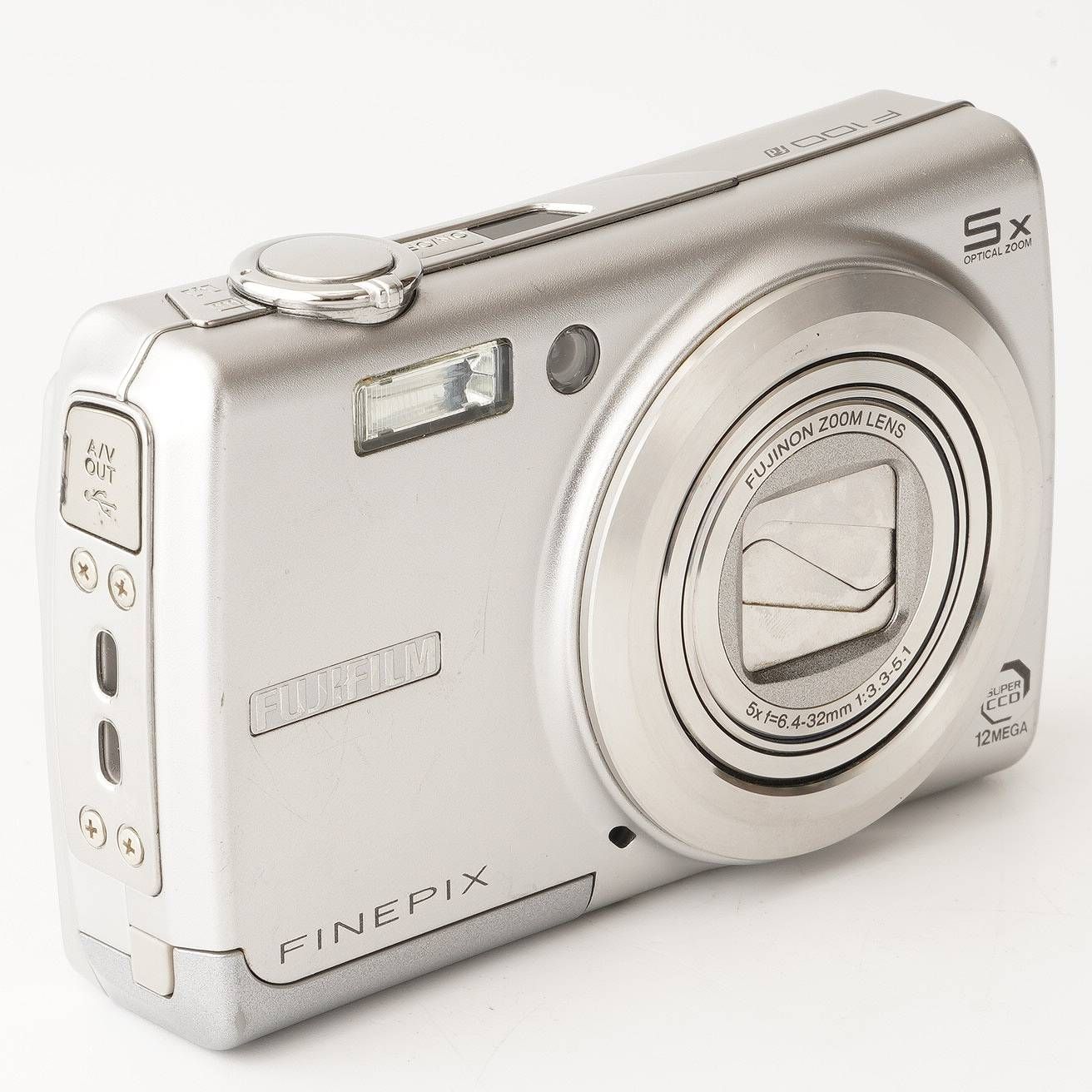 富士フイルム Fujifilm FinePix F100 fd ダークシルバー 5x 光学ズーム