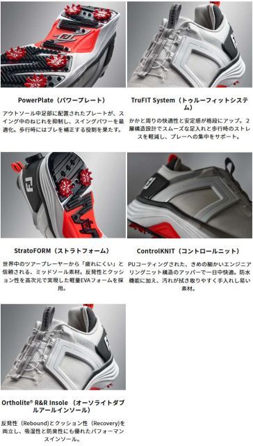 BOA PRO SL 2足セット ゴルフシューズ 25センチ ホワイト&ブラック BOA PRO SL 2足セット ゴルフシューズ 25センチ ホワイト&ブラック BOA