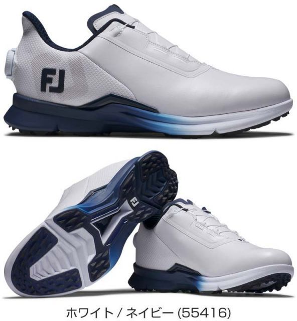 種類31：ホワイト/ネイビー(55416)/W/27.5cm フットジョイ FJ