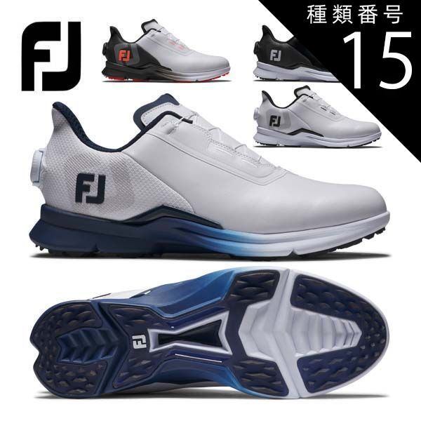 FootJoy ゴルフシューズ ホワイト/ネイビー 25.5 FootJoy プロライト