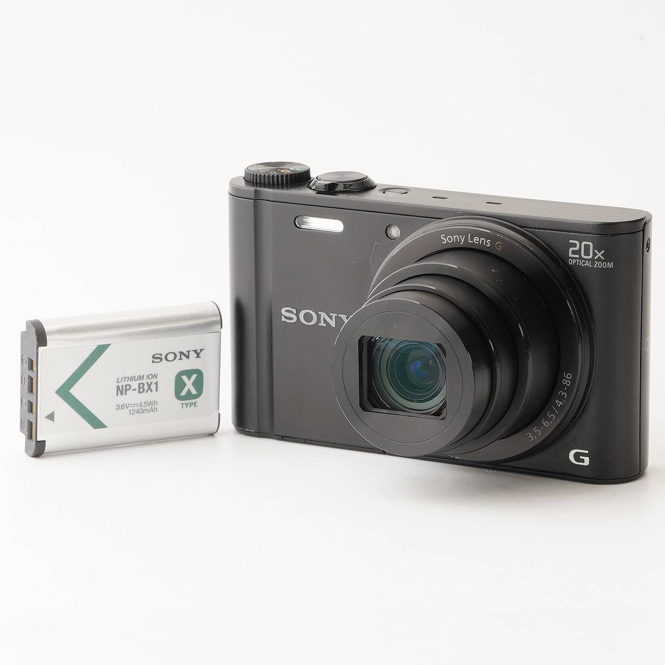 ソニー Sony Cyber-shot DSC-WX300 ブラック 20x 光学ズーム - メルカリ