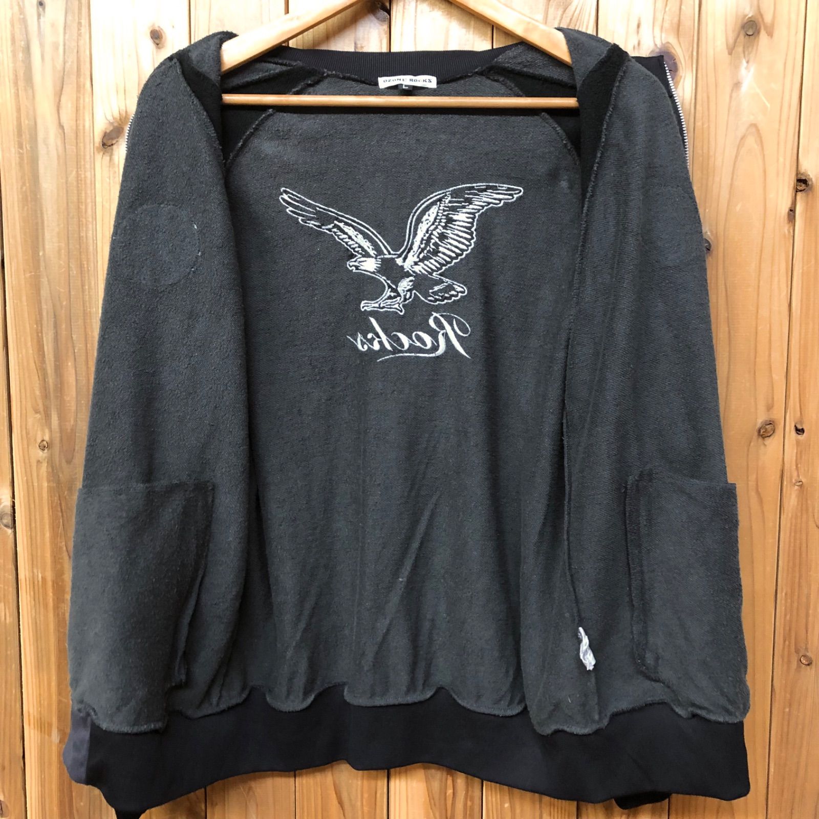 OZONE ROCKS オゾンロックス メンズL ジップアップ ジャケット 長袖 