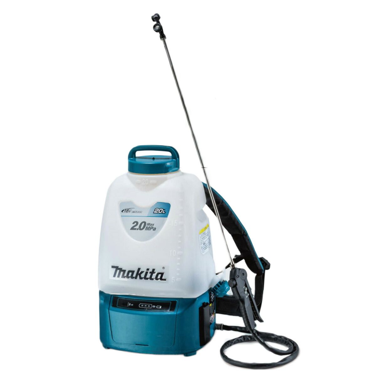 マキタ makita 充電式噴霧器 18 V 本体のみ タンク容量20 L 最大圧力2.0 MPa