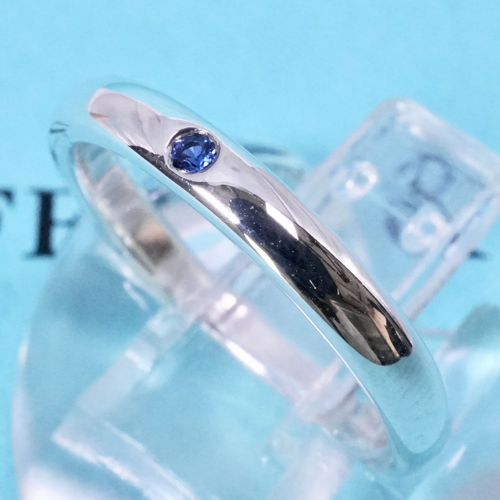 ティファニー スタッキング バンドリング サファイア 750 TIFFANY