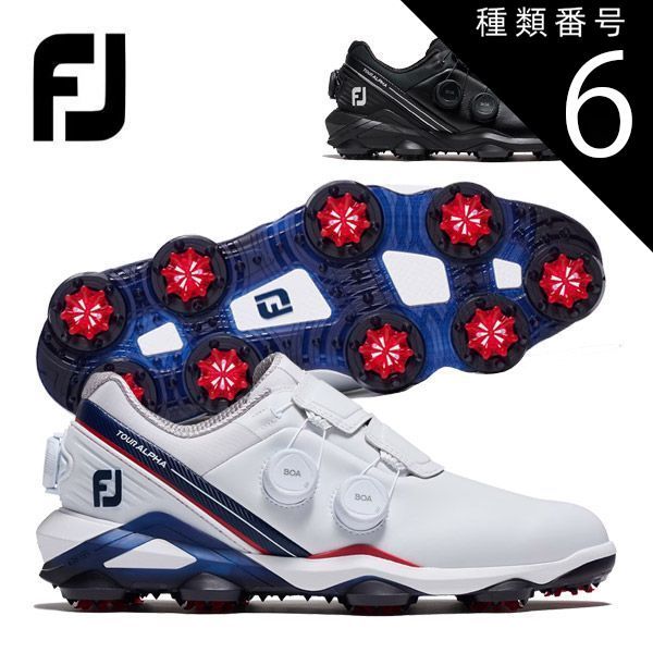 種類6：ホワイト/ネイビー/レッド(55547)/25.5cm/W フットジョイ