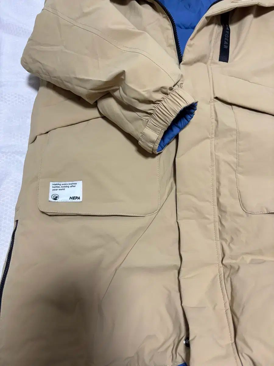 NEPA ジュニア リバーシブル グースダウン ダウン その他 ジャケット ブルゾン キッズ服(100cm~)