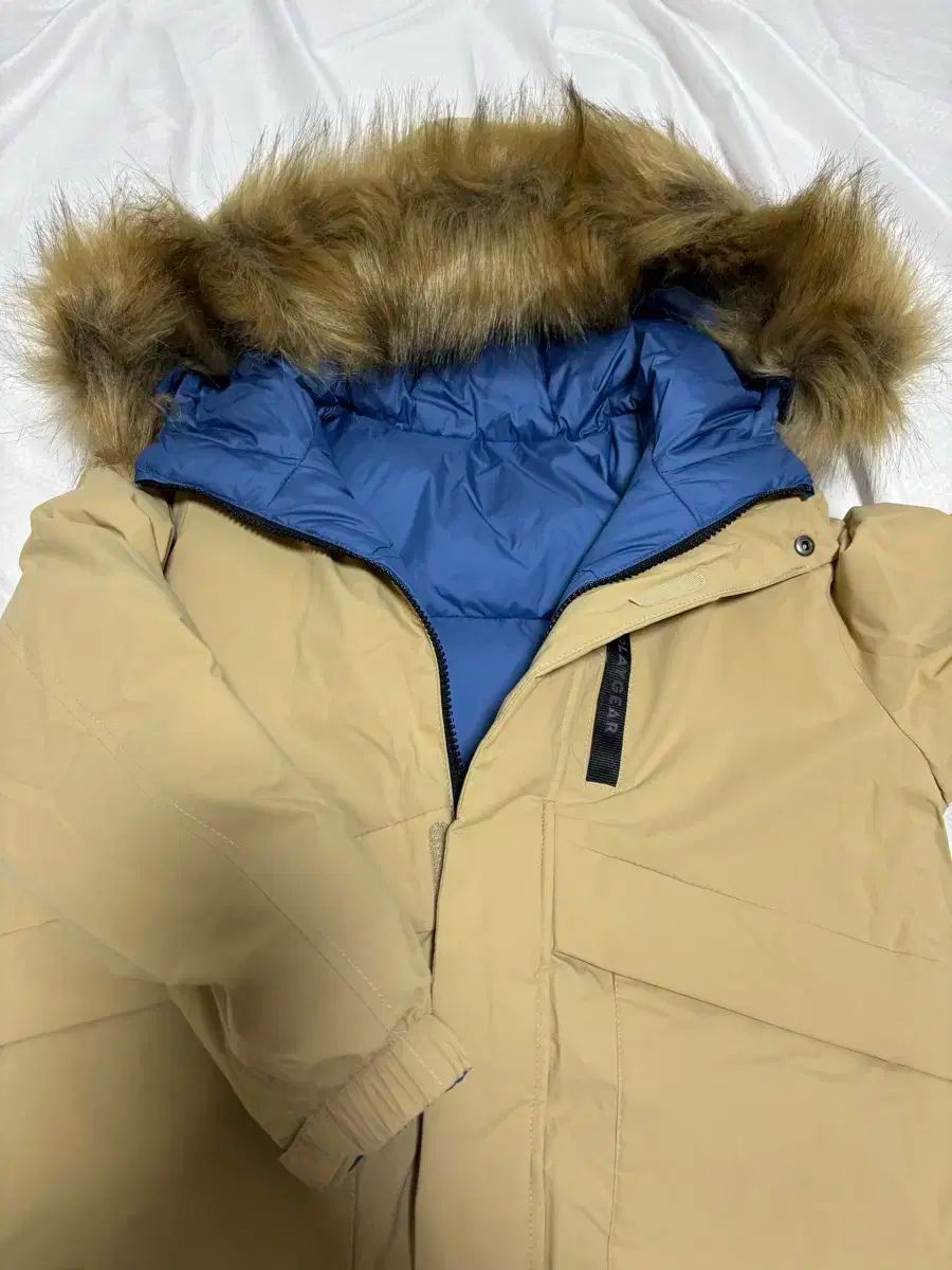 NEPA ジュニア リバーシブル グースダウン ダウン