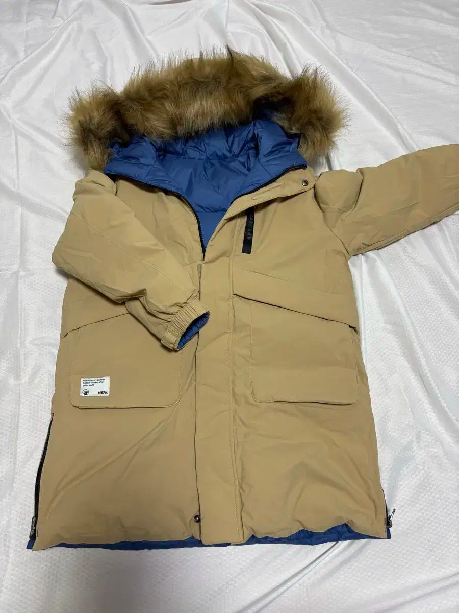 NEPA ジュニア リバーシブル グースダウン ダウン