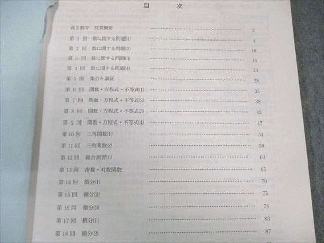 鉄緑会 高2 数学実戦講座I・II テキスト/問題集 第1/2部 通年セット