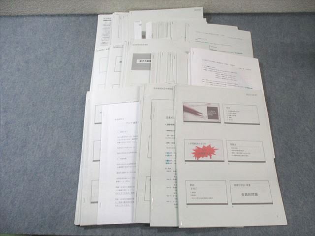 中央大学高校 高3 社会研究A プリント1年分 卒業 060 R 9 D