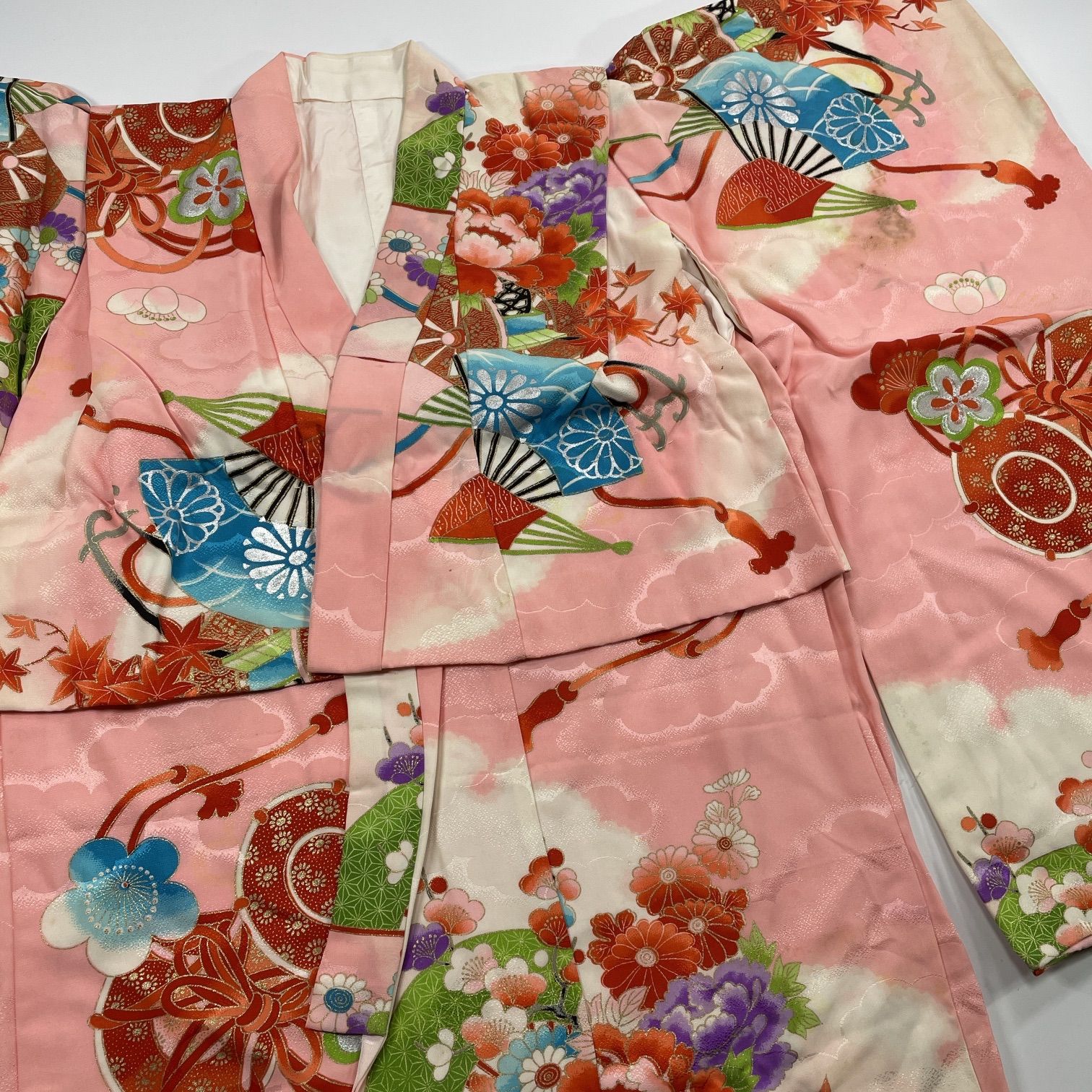 振袖6枚まとめ売り リメイク用 素材用 着付け練習 成人式 2024年