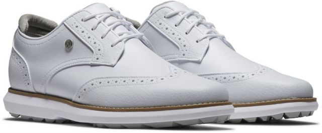 フットジョイ FJ トラディションズ ブルーチャー スパイクレス ゴルフ