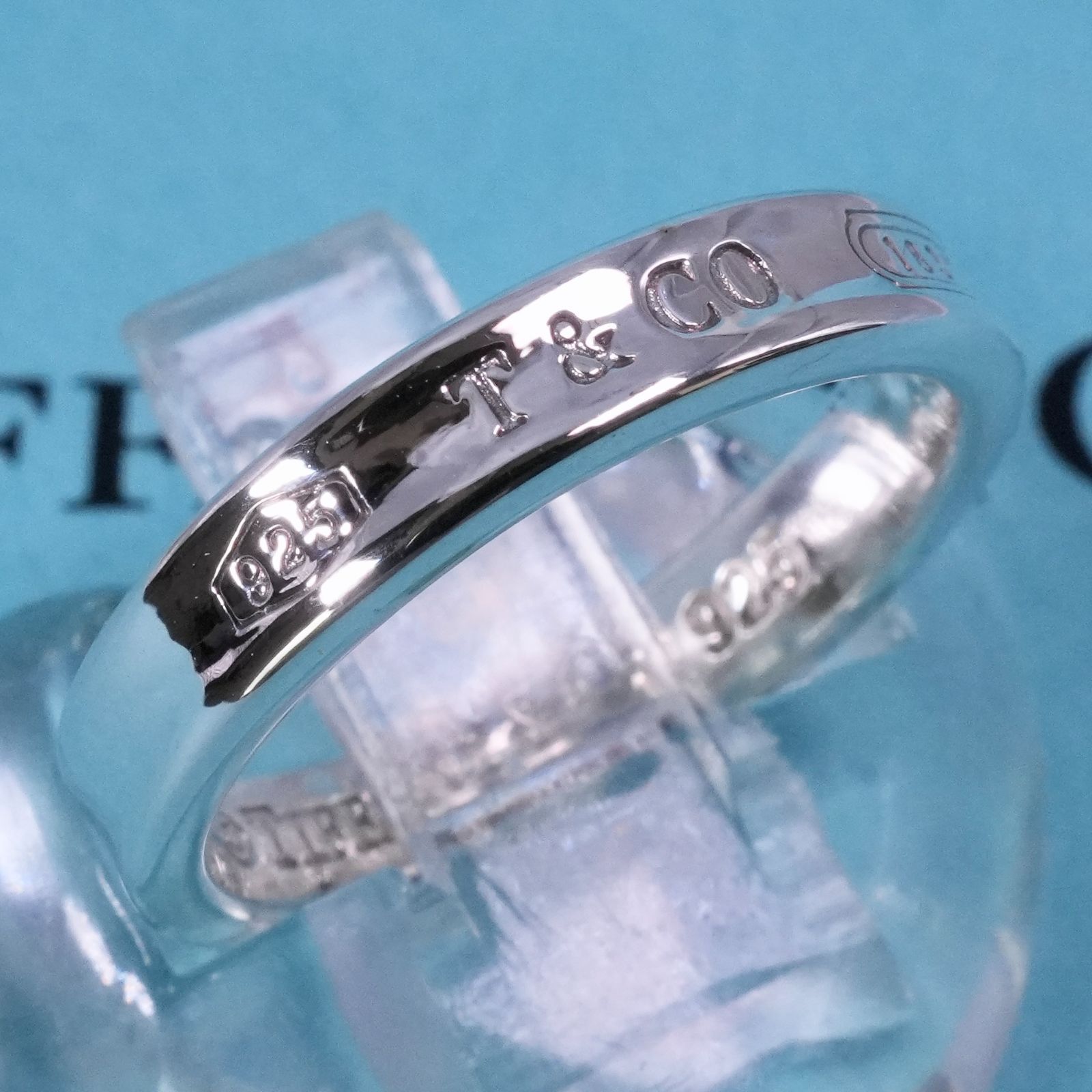【極美品】 ティファニー 1837 T&CO ナロー リング 7号 A503 TIFFANY&Co. ティファニー TIFFANY & Co. 1837リング ナロー リング