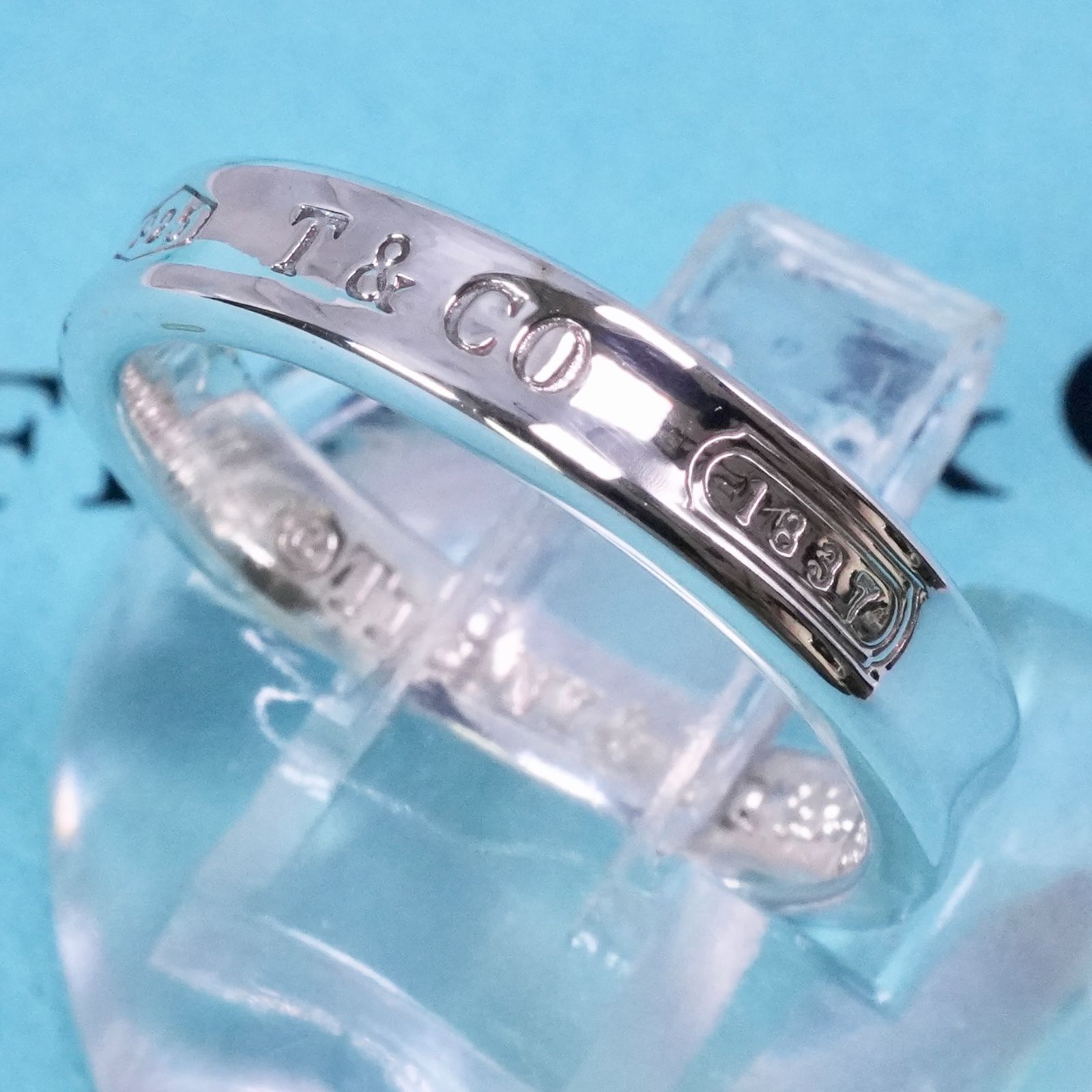 極美品13.5号 ティファニー 1837 ナロー スリム リング/25-1727 - メルカリ