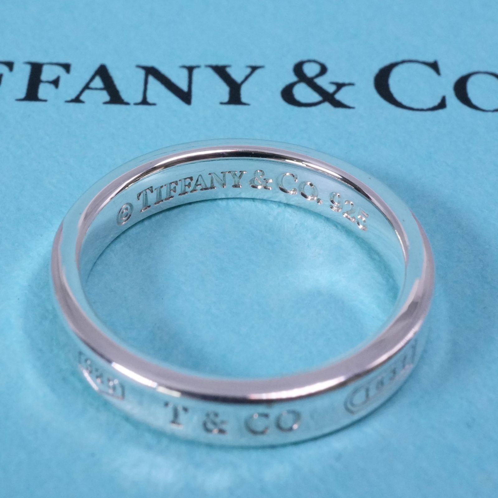極美品13.5号 ティファニー 1837 ナロー スリム リング/25-1727 - メルカリ
