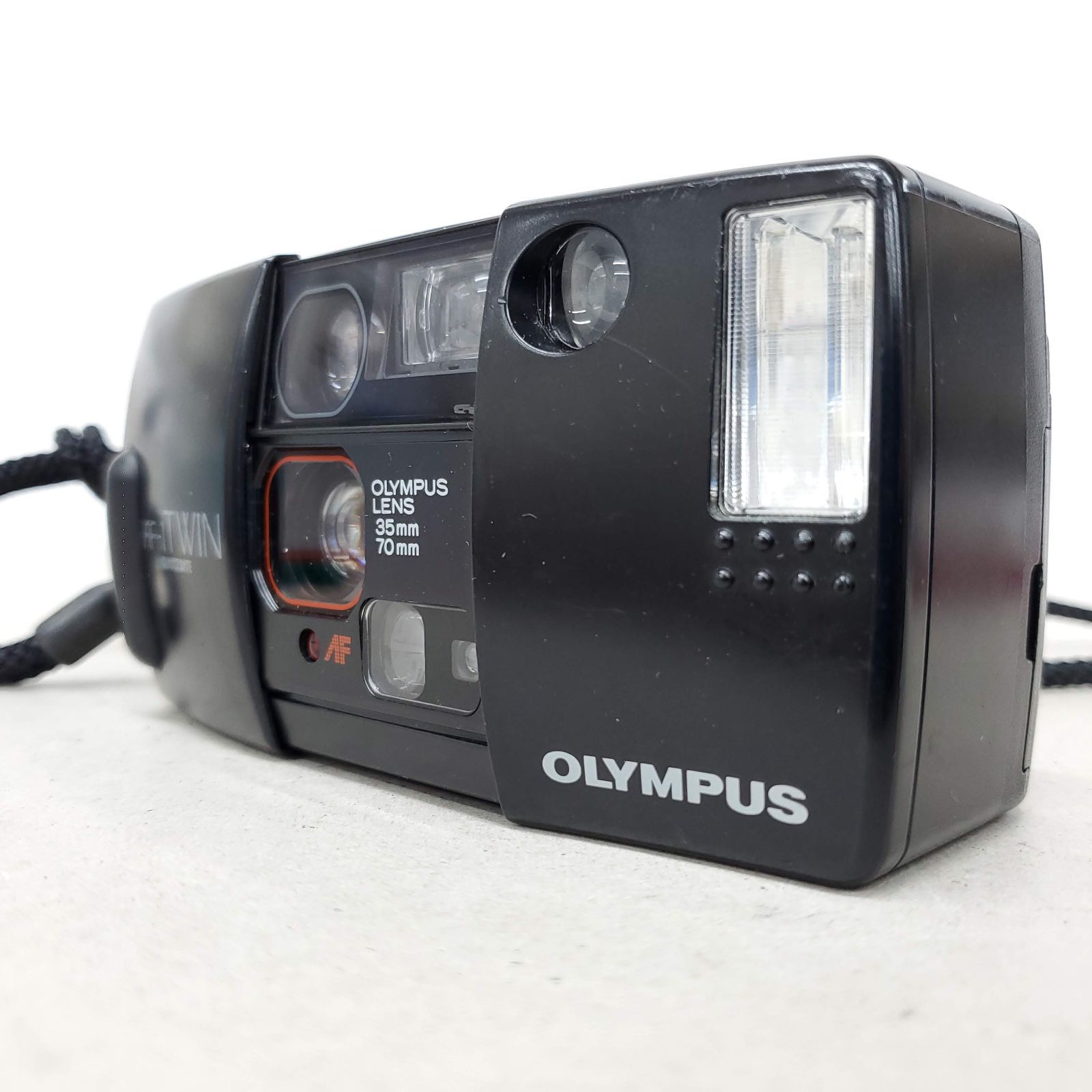 動作 済 Olympus AF-1 TWIN QUARTZ DATE F1112-16ID