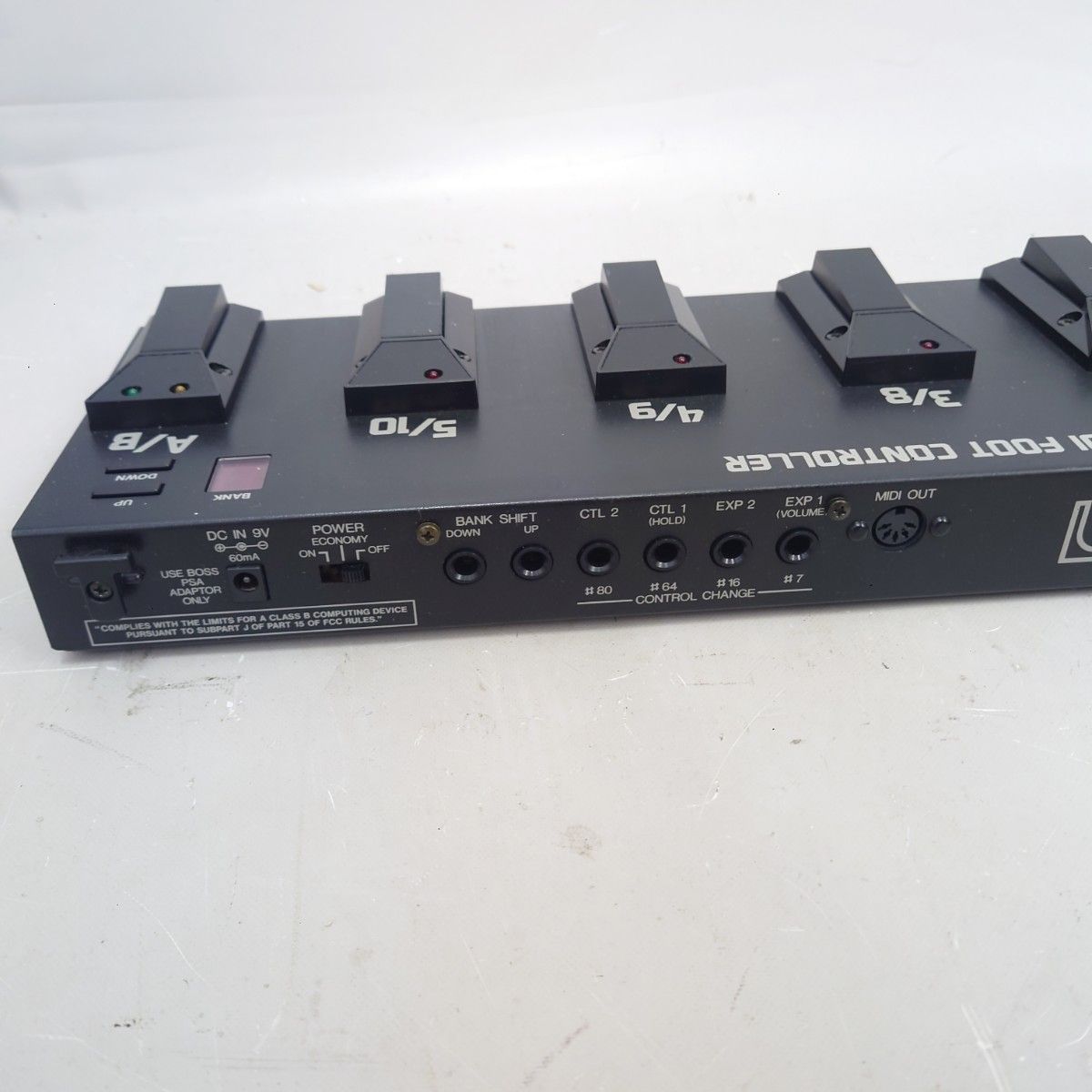 BOSS FC-50 MIDI Foot Controller 動作品 本体のみ ギター用フットスイッチ ローランド MIDIコントローラー z-2374 ベースラック その他 