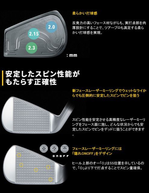 オノフ　アイアン KURO アイアン　5本　モーダス115 Sシャフト　2024 ONOFF KURO FORGED 5I-PWアイアン modus115s ONOFF KURO FORGED 5I-PW