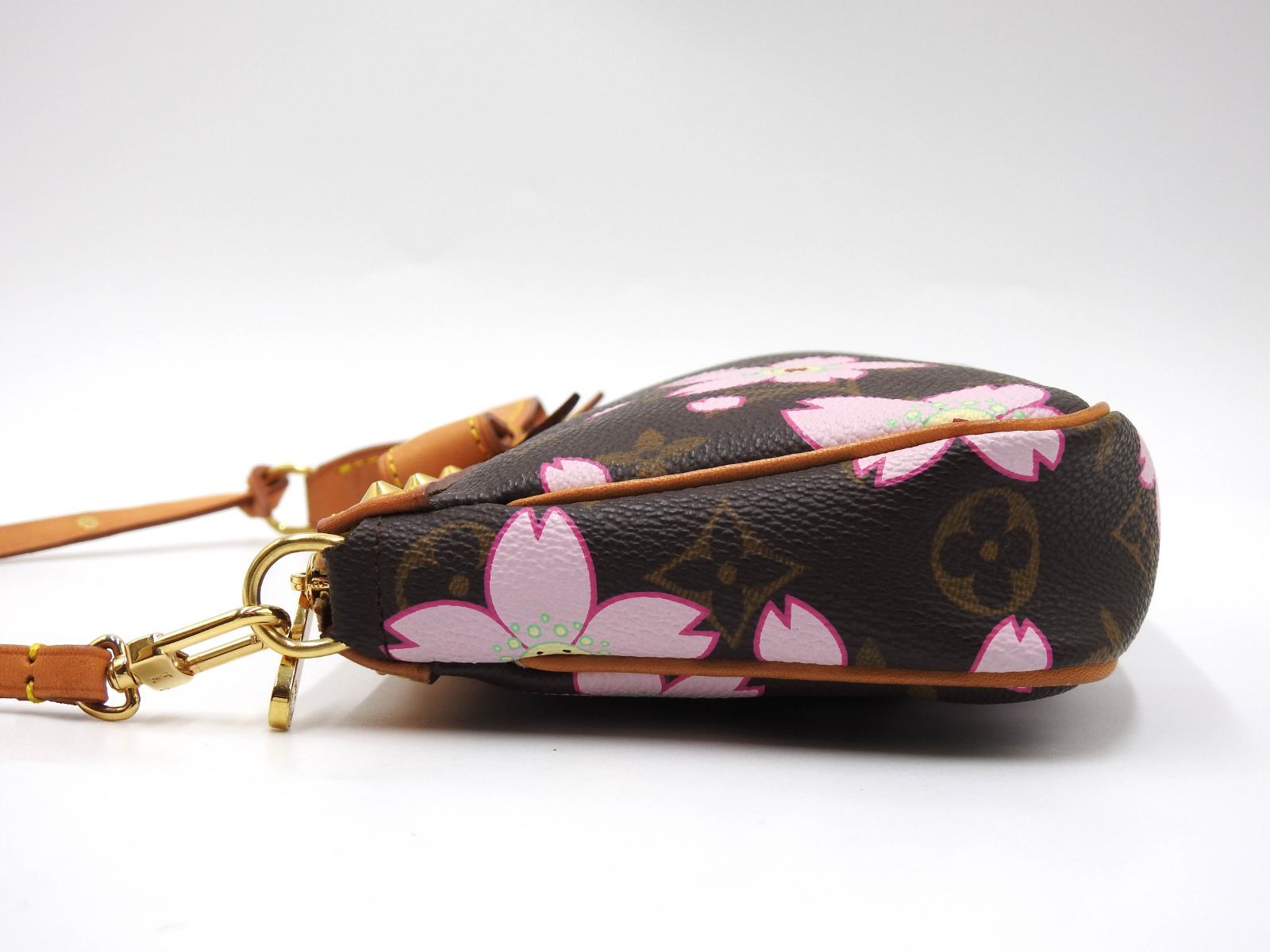 ポシェットアクセソワール アクセサリーポーチ モノグラム チェリー 美品！希少！格安！ルイヴィトン モノグラム チェリーブロッサム