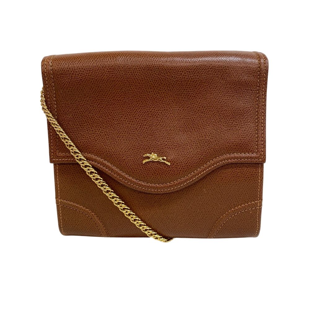 Longchamp ロンシャン チェーン ポーチ ハンド クラッチバッグ 