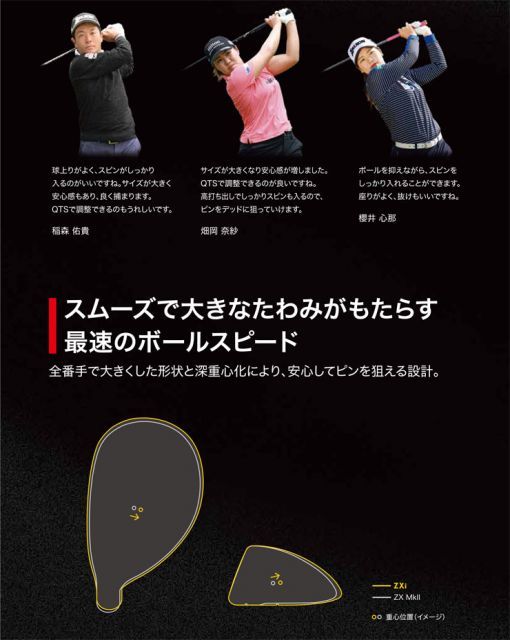 Autumn　オータム　ステッカー 種類9：＃4-R[右用・受注生産] スリクソン ZXi ハイブリッド N.S.PRO